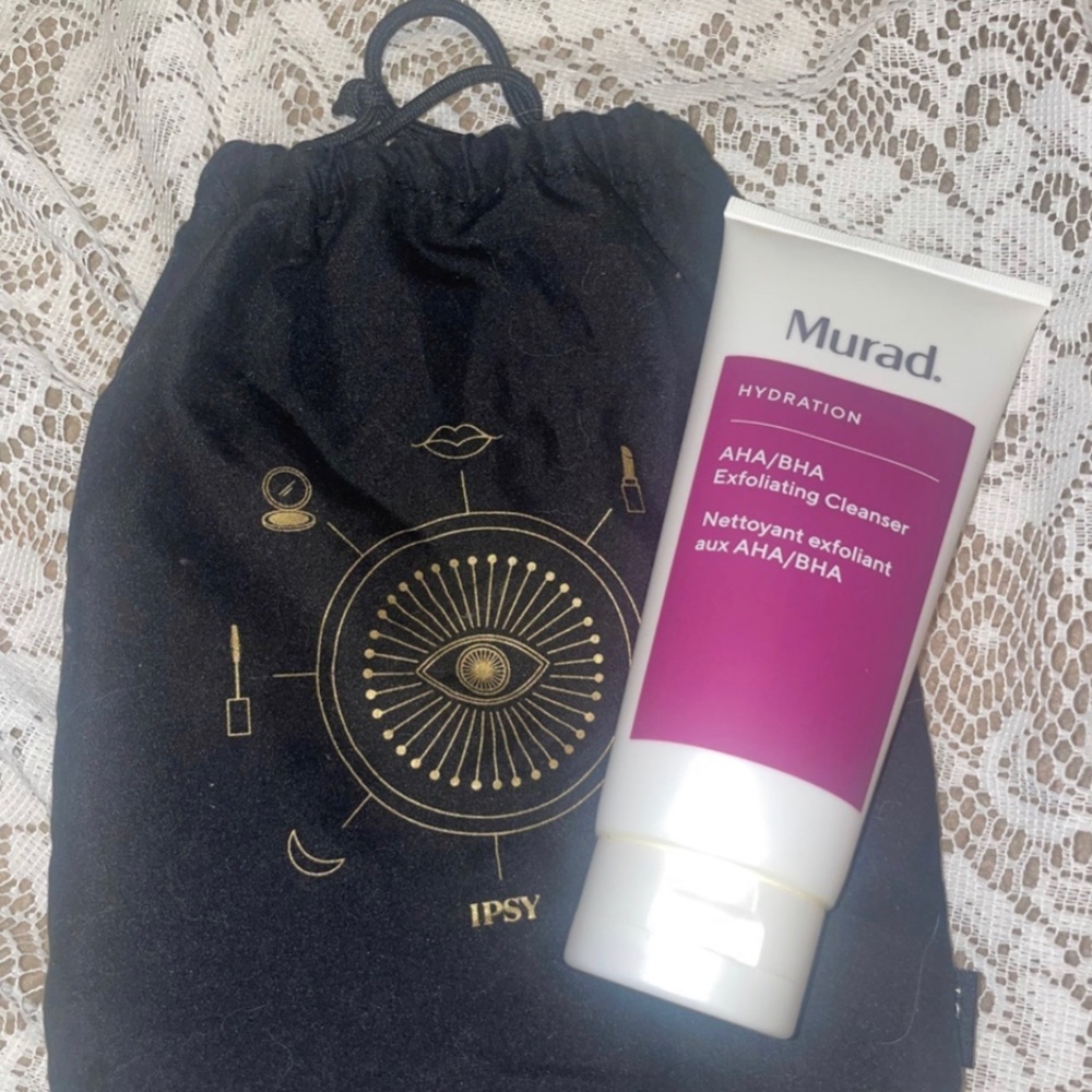 New 2 pc Murad mask Hydration exfoliating cleanser
